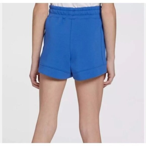 NWT DSG Girls Sport Fleece Mid Rise Shorts in Blue Size S - Picture 2 of 12
